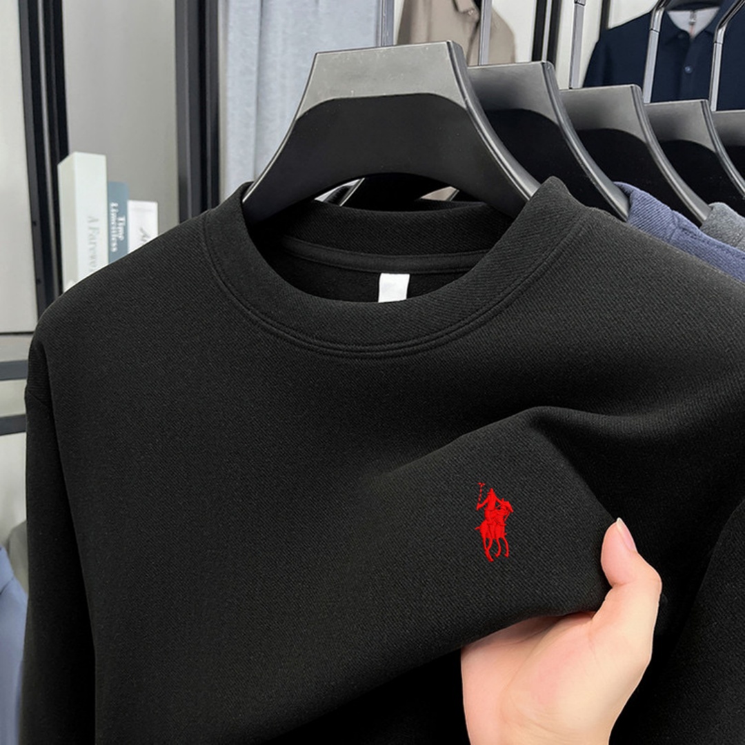 Men'S Fashion T Shirts - Soft cotton high-end brand men's long