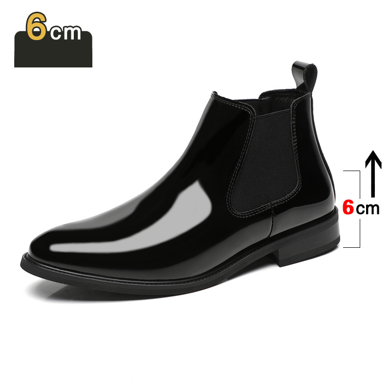 Chelsea Boots Men - Men Chelsea Boots Quality Patent Leather