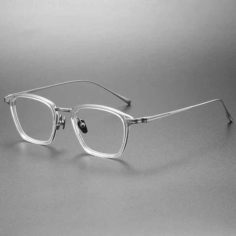Men'S Fashion Glasses 2026 - 2026 Fashionable Comfortable Pure Titanium square