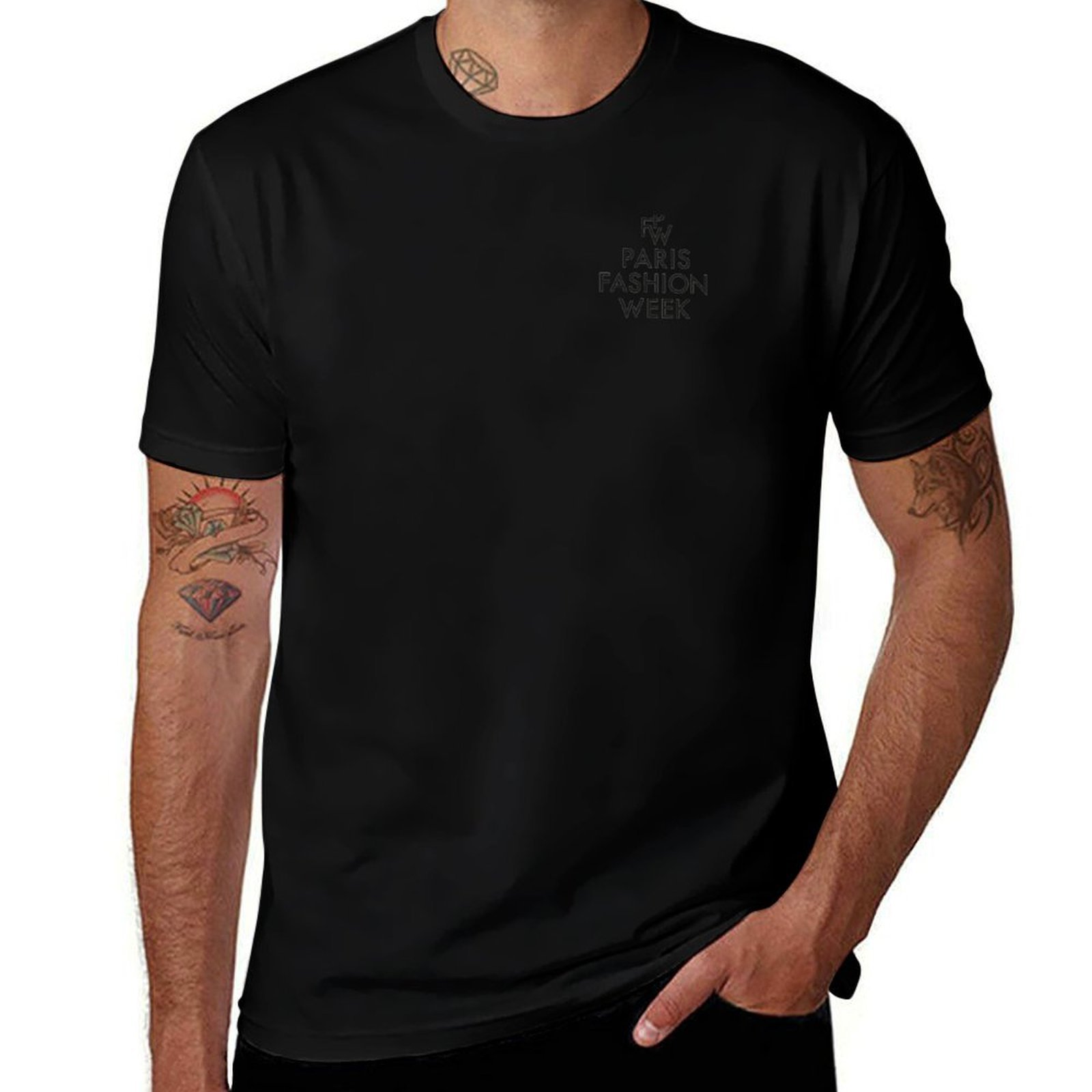 Men'S Paris Fashion Week - Paris Fashion Week T-Shirt Summer Holiday