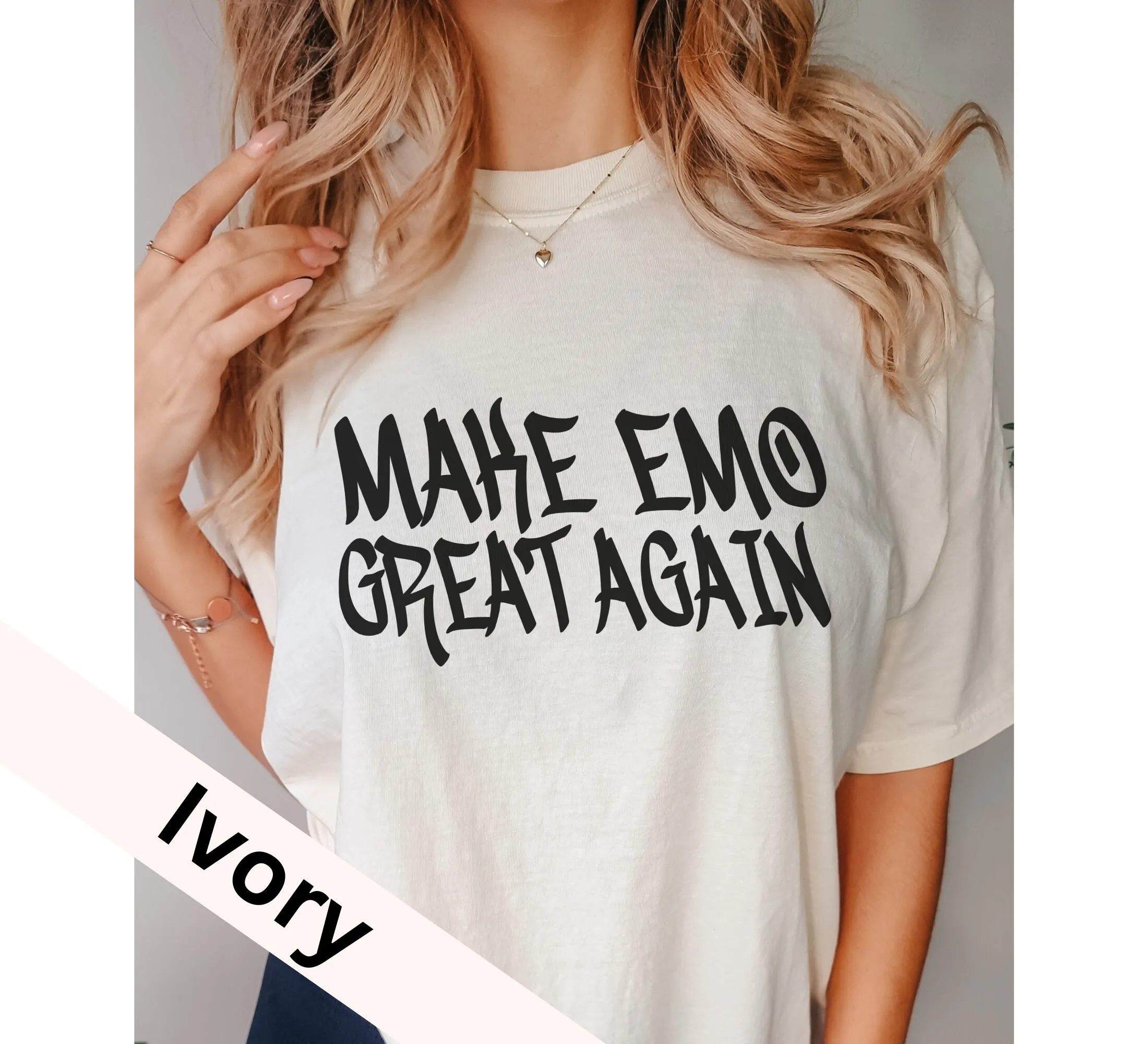 Mens Fashion In The 2000S - Make Emo Great Again T Shirt