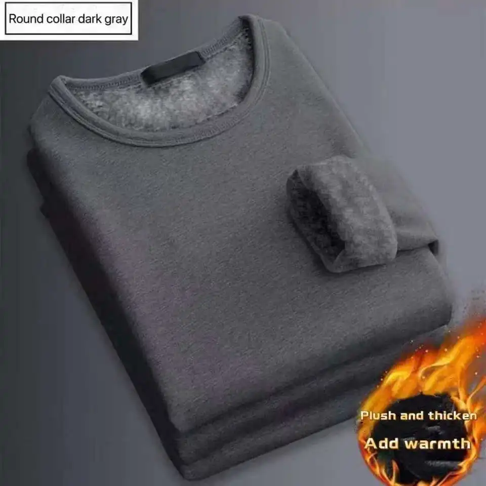Men'S Fashion T Shirts - Winter Men's Long-sleeved Thermal Underwer T-Shirt