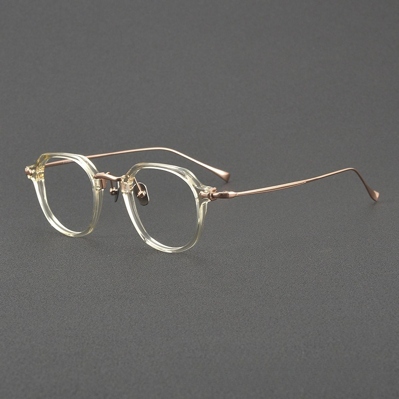 Men'S Fashion Glasses 2026 - 2026 Fashion Luxury Vintage Round Pure