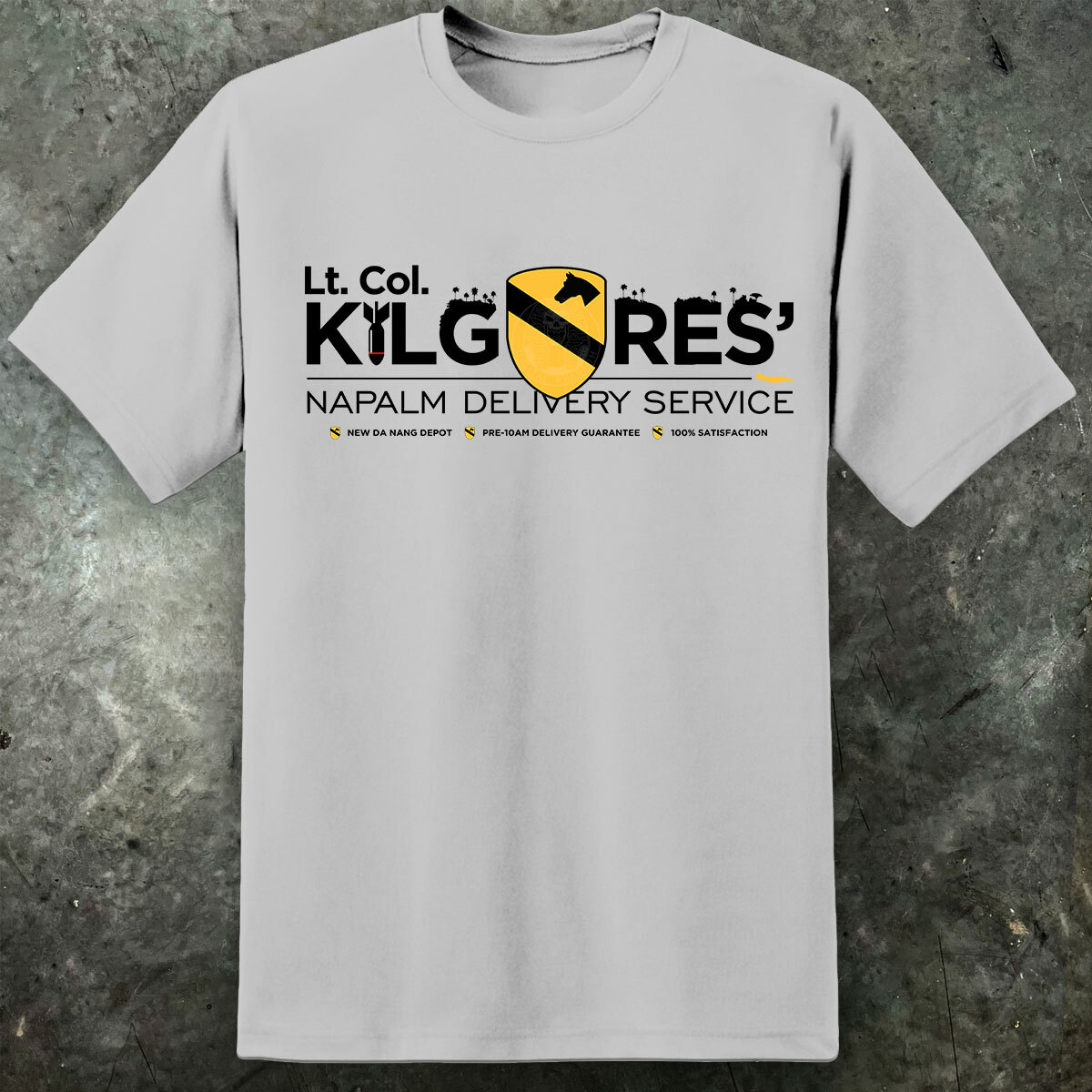 Men'S Fashion From The 80S - Lt. Col Kilgore Napalm Delivery T