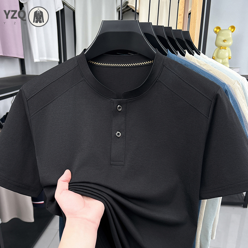 2026 Fashion Men's Henley Neck - Mens Fashion Wear 评论和价格