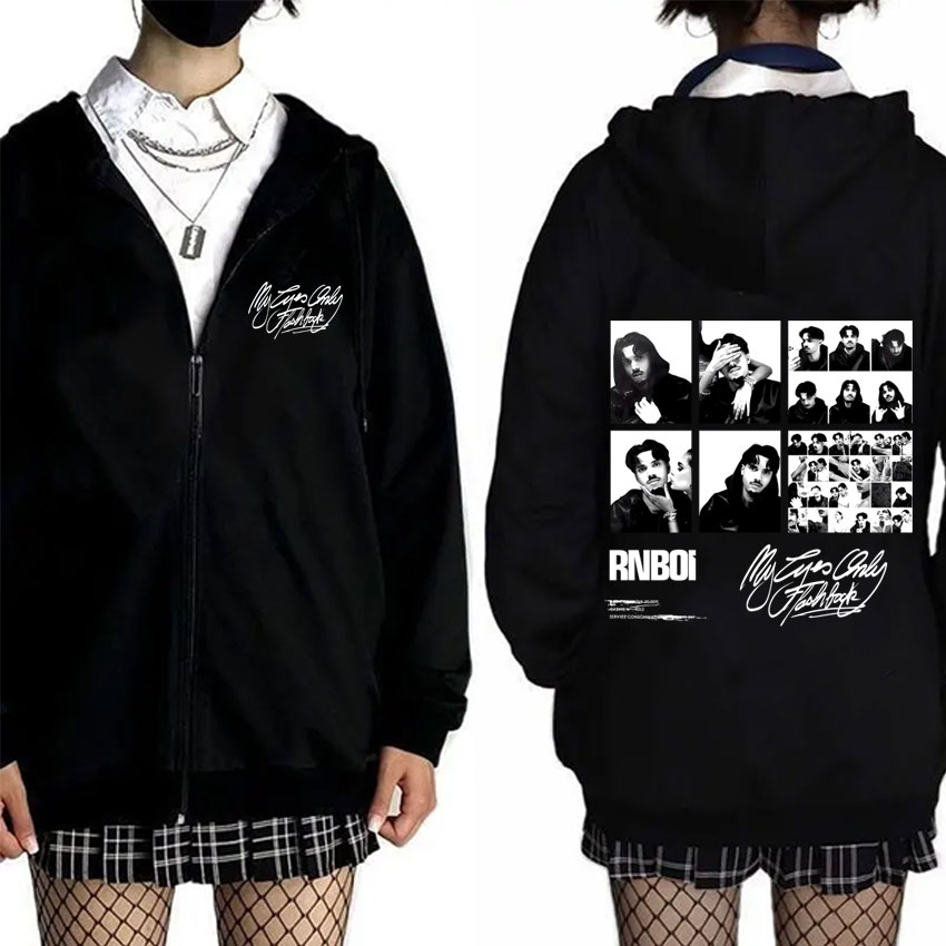 Rapper RnBoi My Eyes Only Flas - Mens Fashion Zip Up Hoodies 评论和价格
