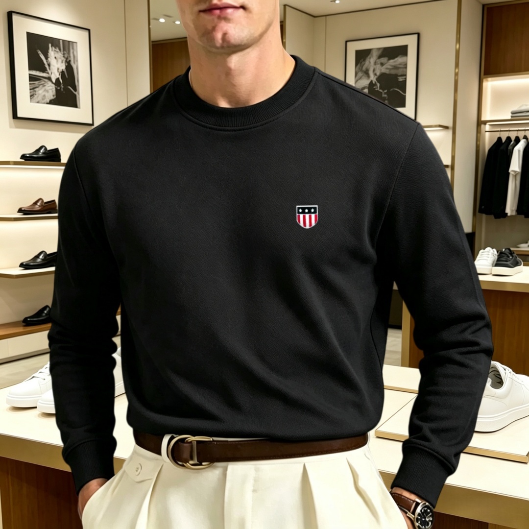 Soft cotton high-end brand men - Men'S Fashion T Shirts 评论和价格