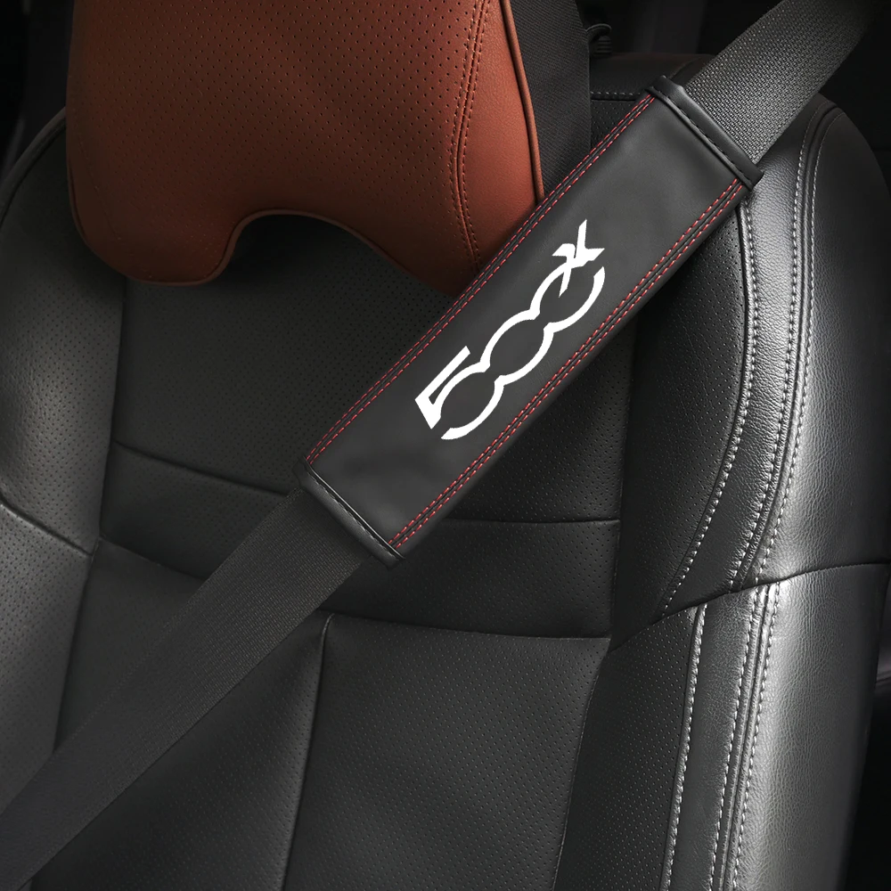 For Fiat 500X 1pc Cowhide Car  - Leather Belt Braided 评论和价格