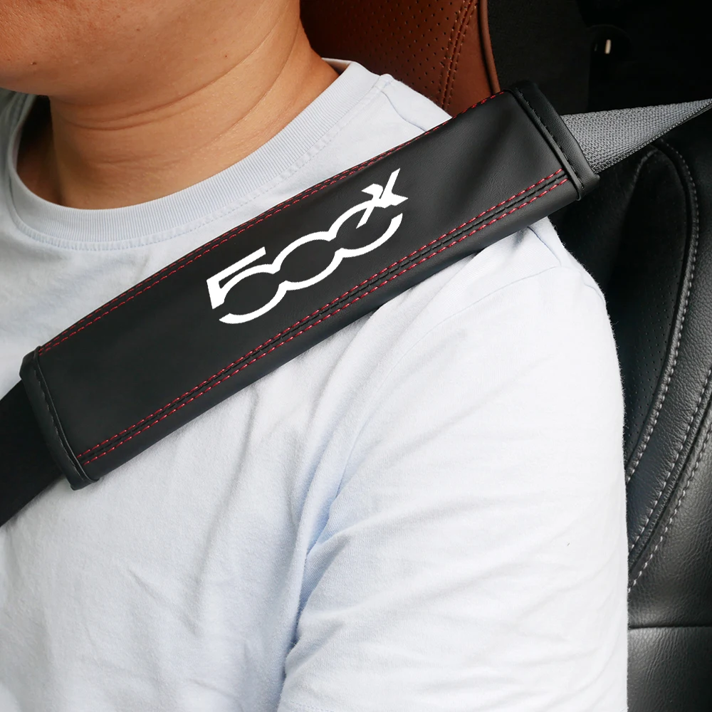For Fiat 500X 1pc Cowhide Car  - Leather Belt Braided 评论和价格