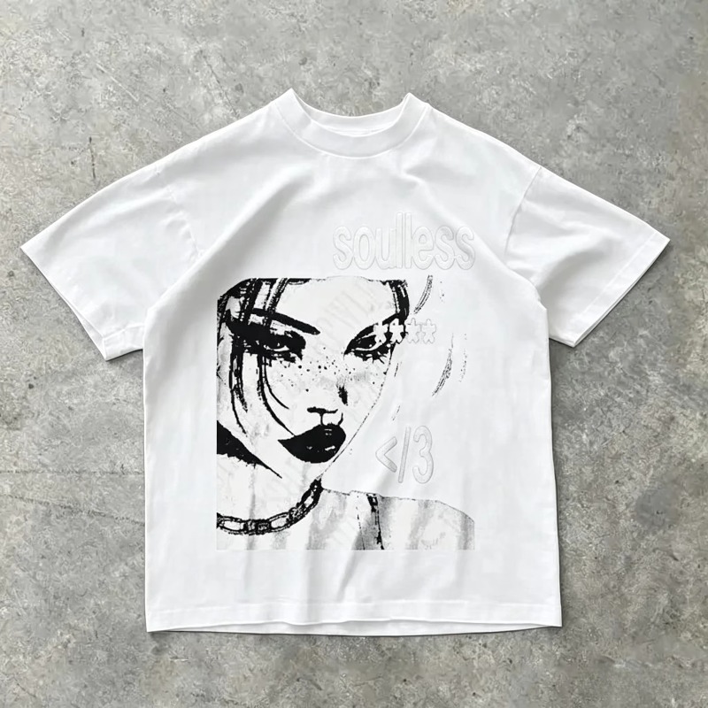 Punk Aesthetics Graphic Print  - Mens Fashion In The 2000S 评论和价格