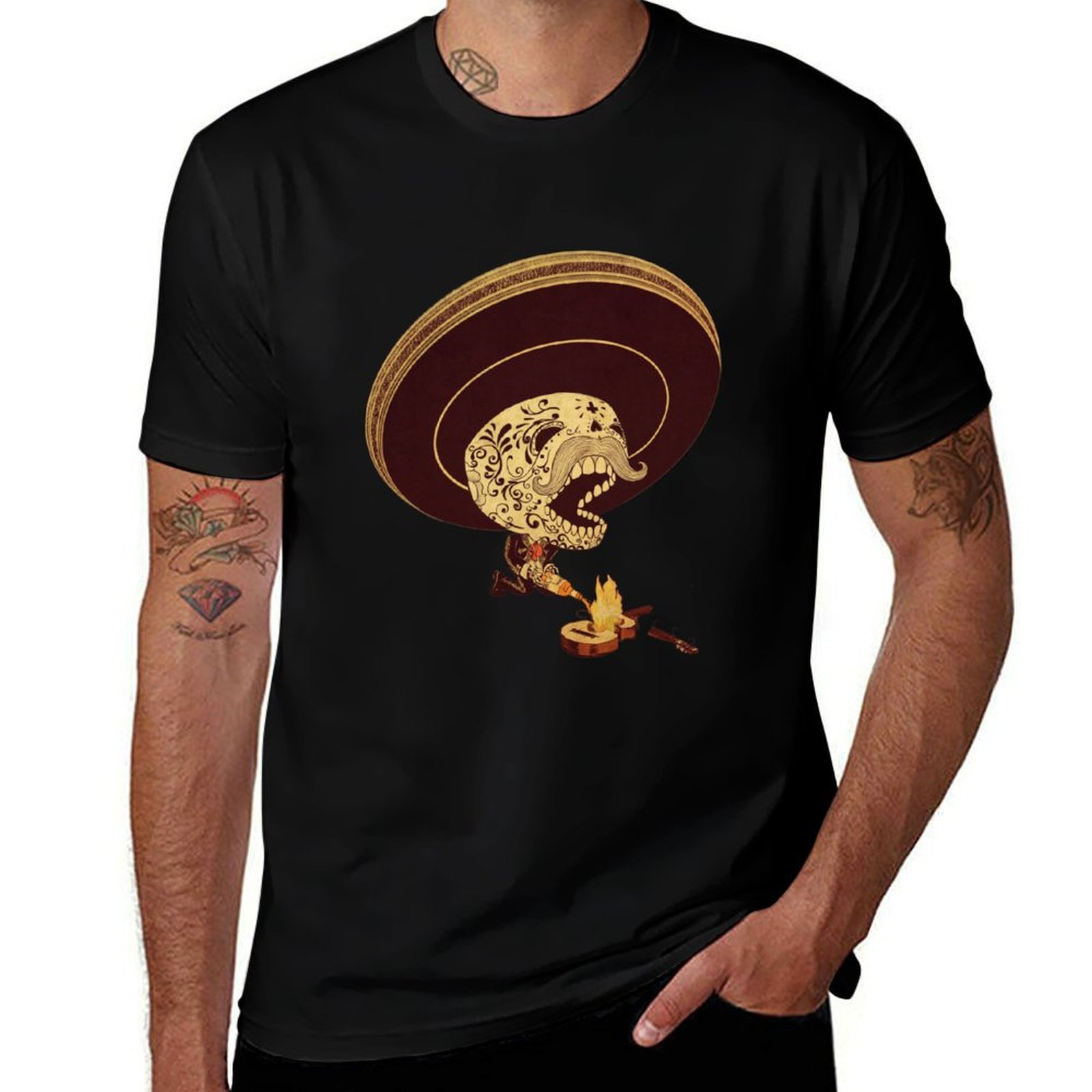Monterrey Fire T-Shirt Fashion - Men'S Fashion Monterrey 评论和价格