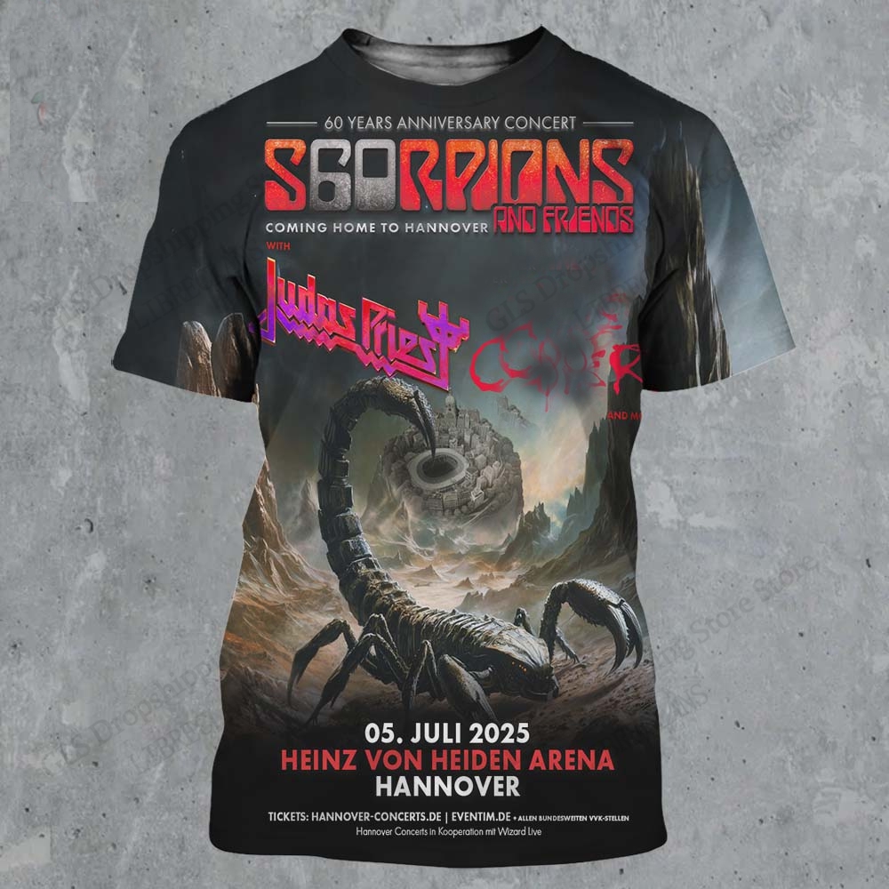 New Rock Band Scorpions 60 Yea - Men'S Fashion Over 60 评论和价格