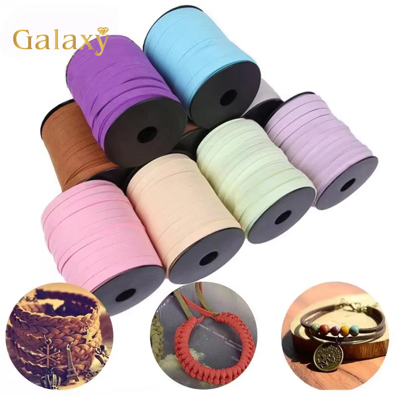 10mm 45m/Roll Korean Flat Faux - Leather Belt Braided 评论和价格