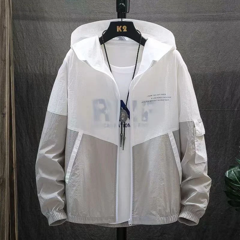 Skin Coats Men Ultra Light UV  - Corduroy Jacket Men 评论和价格