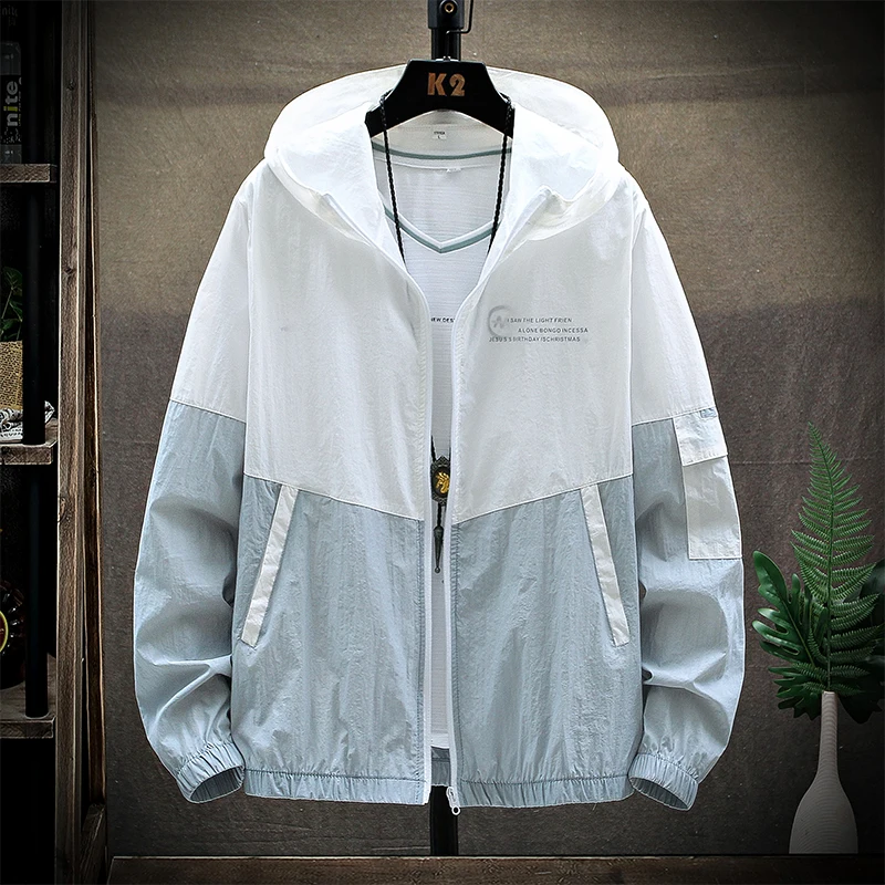 Skin Coats Men Ultra Light UV  - Corduroy Jacket Men 评论和价格