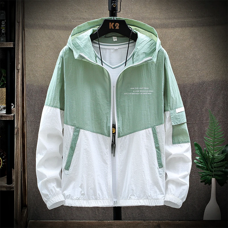 Skin Coats Men Ultra Light UV  - Corduroy Jacket Men 评论和价格