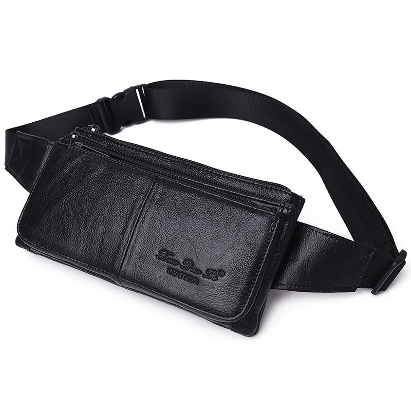 Men Waist Fanny Pack Belt Hip  - Leather Belt Braided 评论和价格