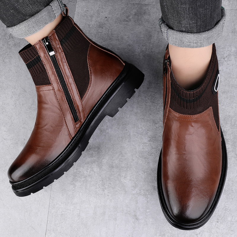 Winter Velvet Warm High Top Ou - Men'S Fashion Luxury Brands 评论和价格