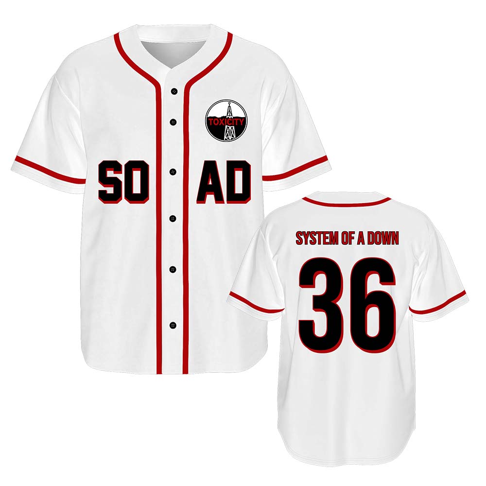 System of A Down Baseball Jers - Mens Fashion Baseball Jersey 评论和价格