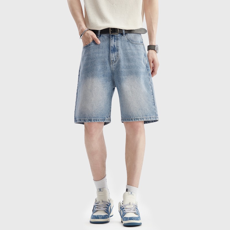 Summer Thin Black Denim Shorts - Jeans Pants Fashion Men 评论和价格