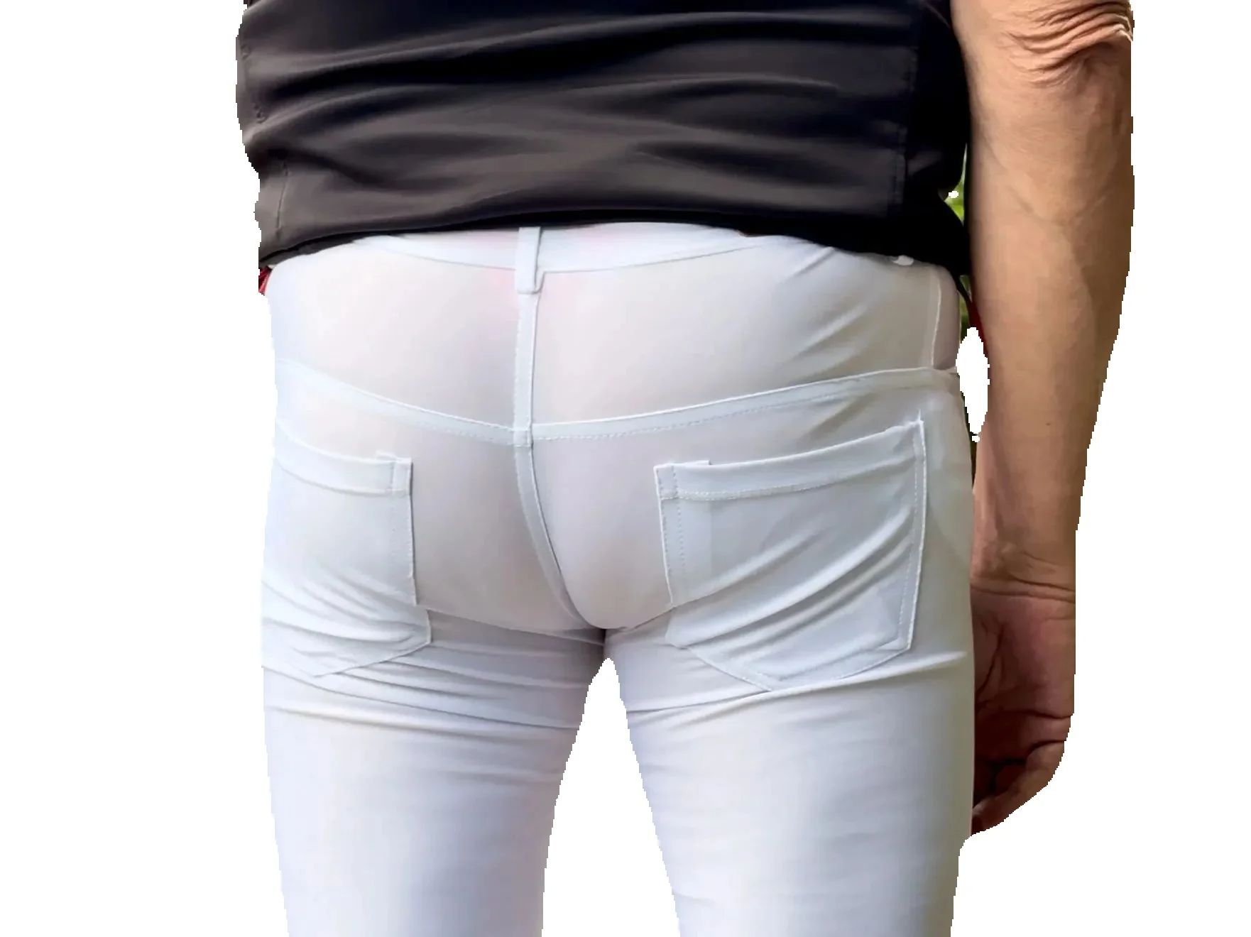 Mens Skinny Jeans Slim-Fit Pen - Jeans Pants Fashion Men 评论和价格