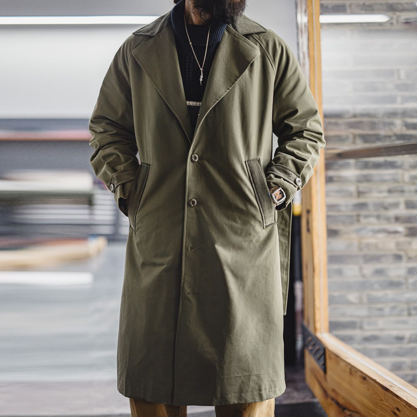Maden Vintage Men‘s Military G - Corduroy Jacket Men 评论和价格