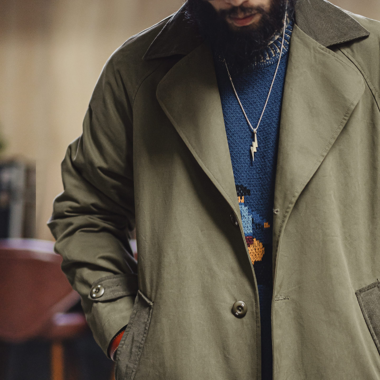 Maden Vintage Men‘s Military G - Corduroy Jacket Men 评论和价格