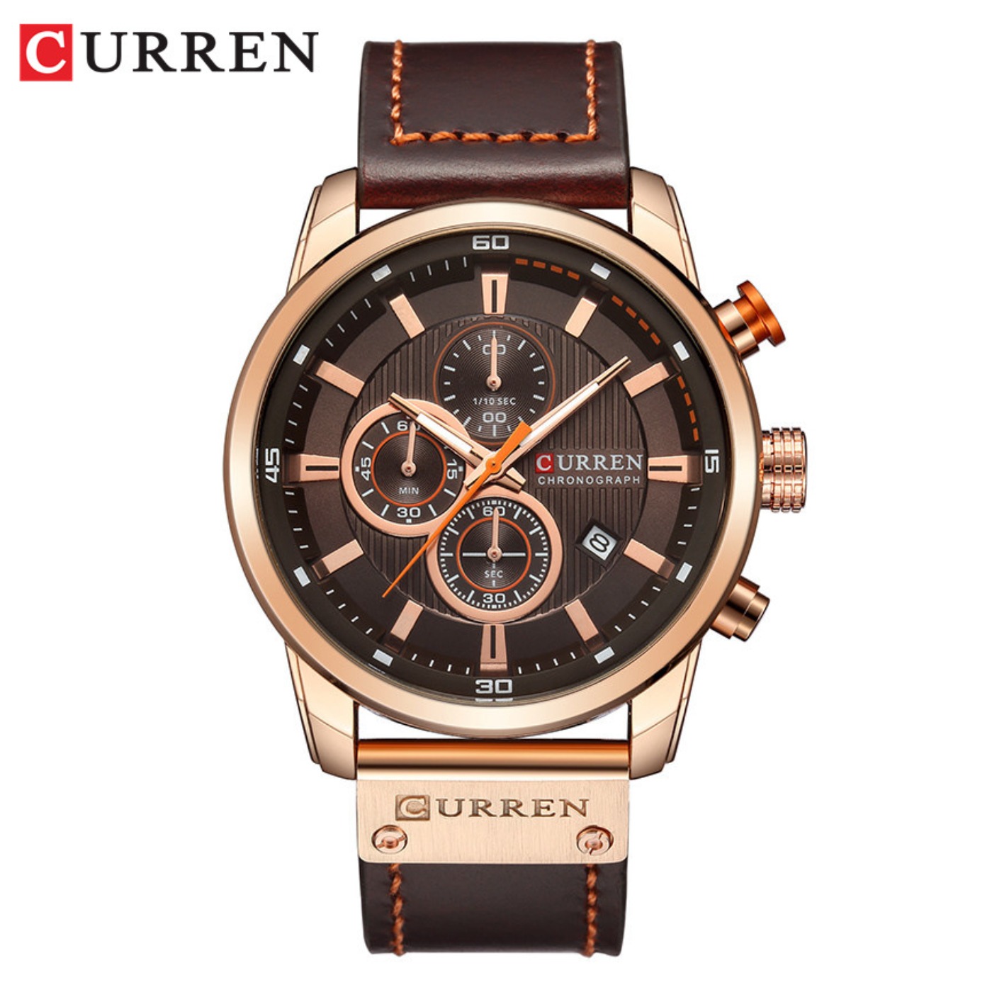 CURREN Fashion Date Quartz Men - Men'S Fashion Luxury Brands 评论和价格
