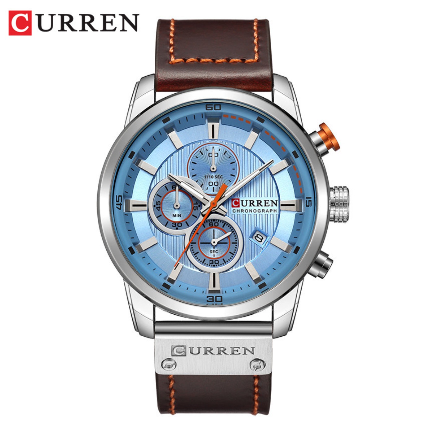 CURREN Fashion Date Quartz Men - Men'S Fashion Luxury Brands 评论和价格