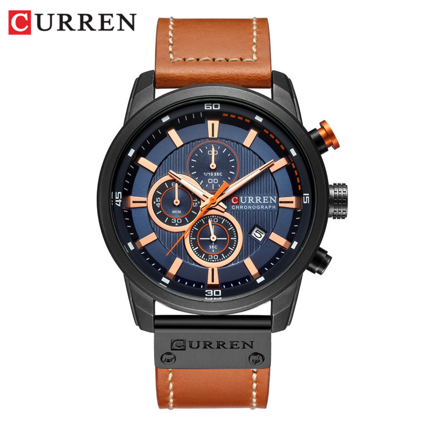 CURREN Fashion Date Quartz Men - Men'S Fashion Luxury Brands 评论和价格