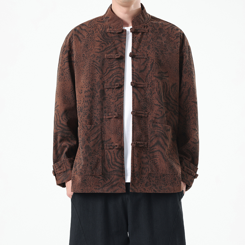 Autumn Chinese Style Corduroy  - Corduroy Jacket Men 评论和价格