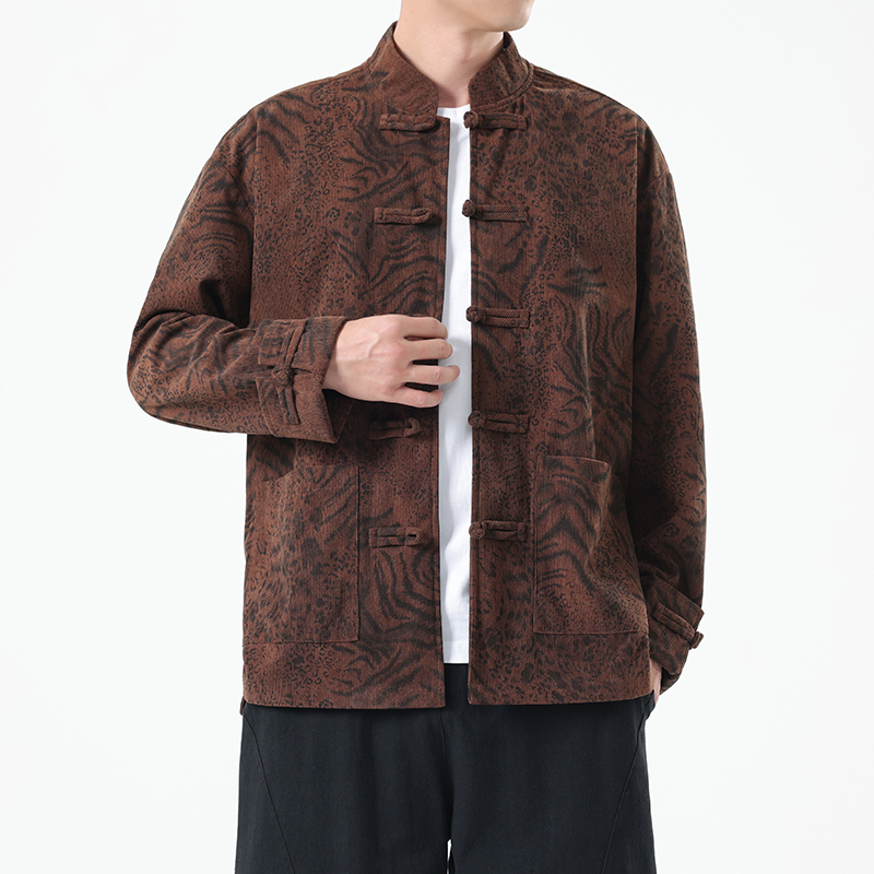 Autumn Chinese Style Corduroy  - Corduroy Jacket Men 评论和价格