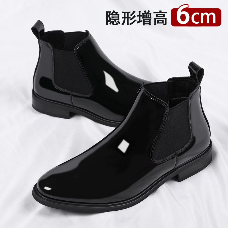Men Chelsea Boots Quality Pate - Chelsea Boots Men 评论和价格