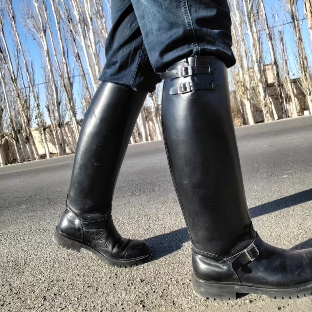 Fashion Men's Genuine Leather  - Chelsea Boots Men 评论和价格
