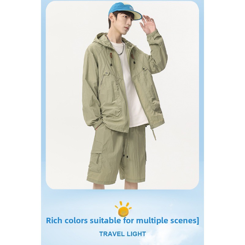 Hiking Mountaineering UV Resis - Corduroy Jacket Men 评论和价格