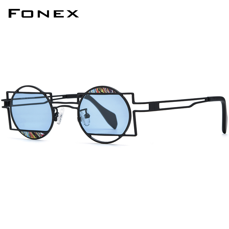 FONEX Pure Titanium Sunglasses - Men'S Fashion Glasses 2026 评论和价格