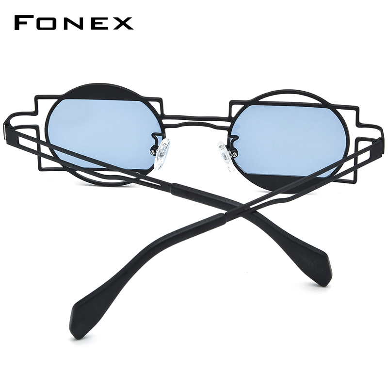 FONEX Pure Titanium Sunglasses - Men'S Fashion Glasses 2026 评论和价格