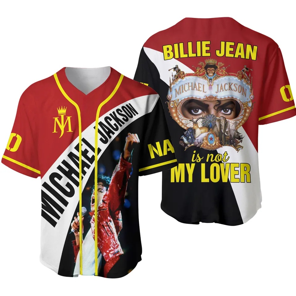 2026Michael Jackson Moonwalker - Mens Fashion Baseball Jersey 评论和价格