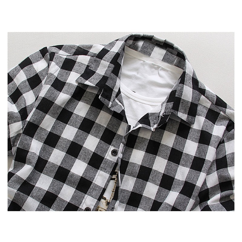 Red And Black Plaid Shirt Boys - Men'S Fashion Uk 2026 评论和价格