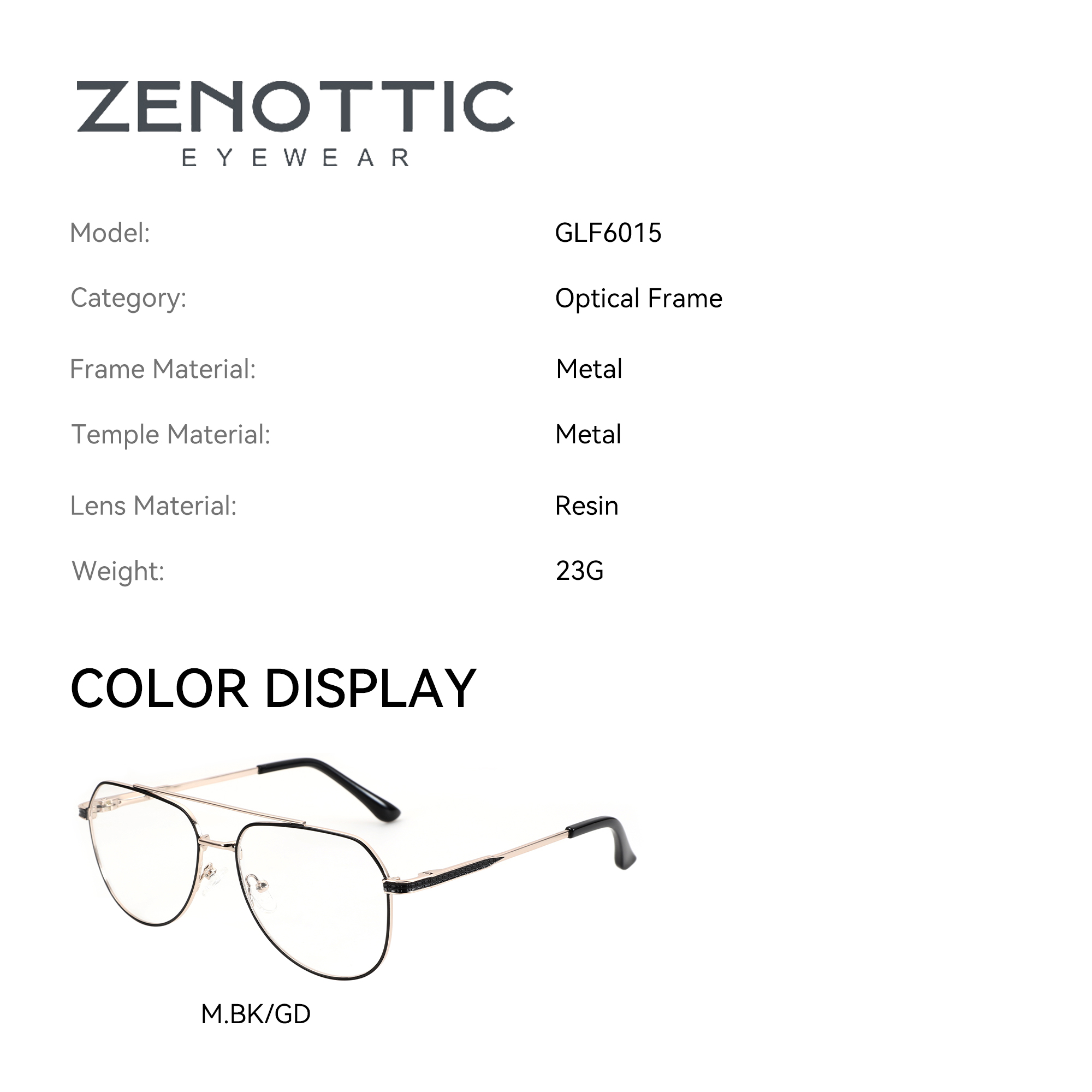 ZENOTTIC  2026 Fashion Aviator - Men'S Fashion Glasses 2026 评论和价格