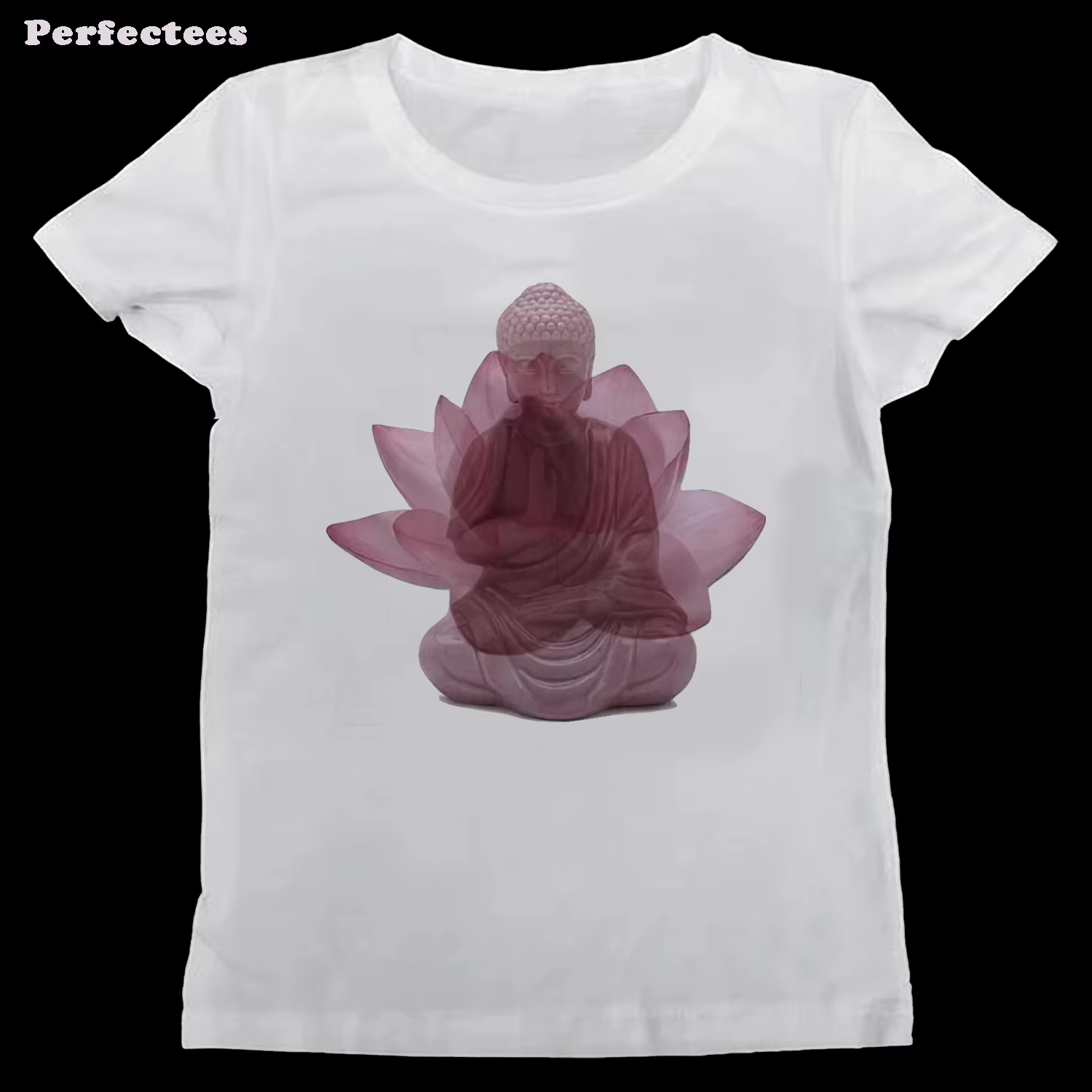Buddha Lotus Printed T-shirt W - Mens Fashion In The 2000S 评论和价格
