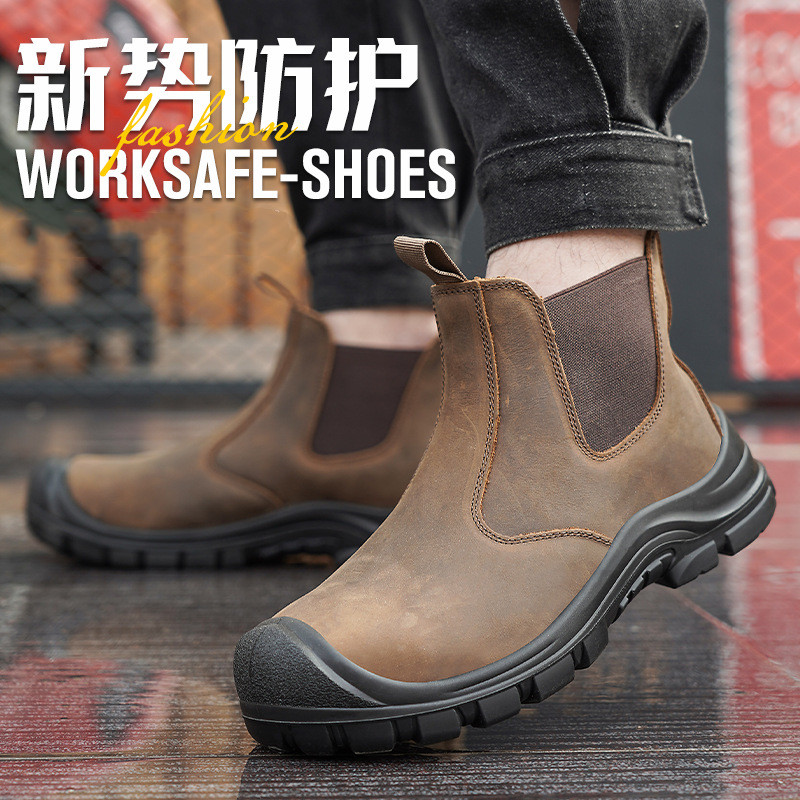 large size men's fashion steel - Chelsea Boots Men 评论和价格