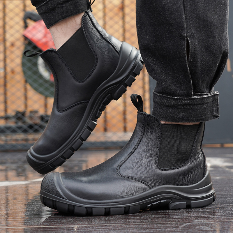 large size men's fashion steel - Chelsea Boots Men 评论和价格