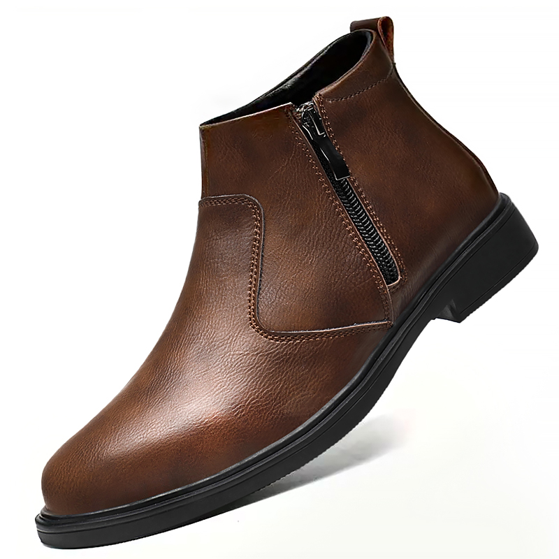 Autumn and Winter New High-Top - Chelsea Boots Men 评论和价格
