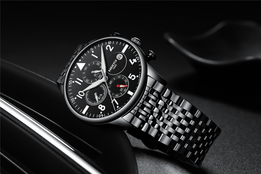 NIBOSI Fashion Mens Watches To - Men'S Fashion Luxury Brands 评论和价格
