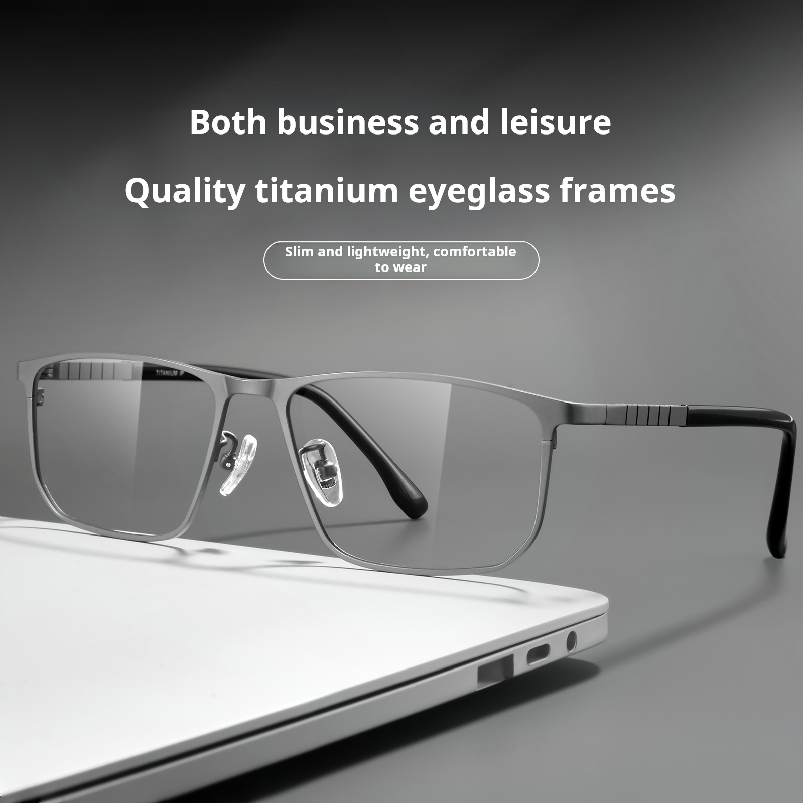 MOMOJA 2026 Titanium Alloy Squ - Men'S Fashion Glasses 2026 评论和价格