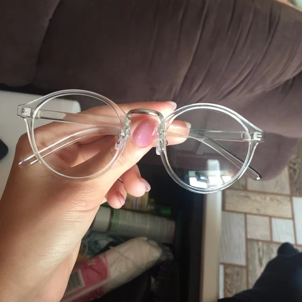 Fashion Transparent round glas - Men'S Fashion Glasses 2026 评论和价格