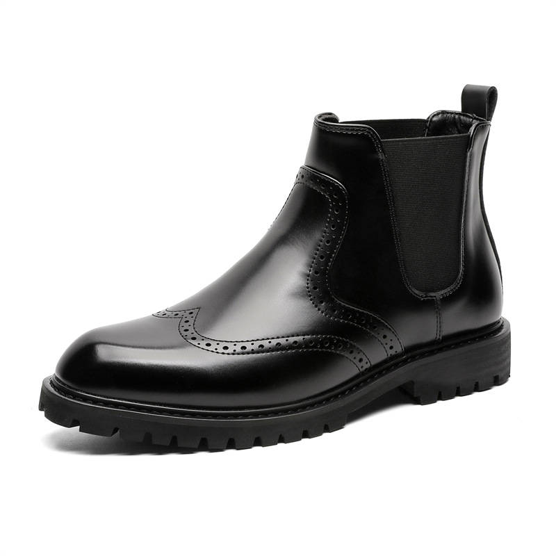 big size mens fashion party pr - Chelsea Boots Men 评论和价格