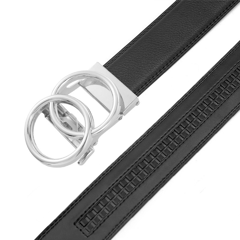 2025 Double Ring Automatic Buc - Leather Belt Braided 评论和价格