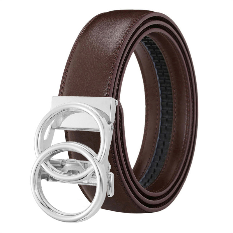 2025 Double Ring Automatic Buc - Leather Belt Braided 评论和价格